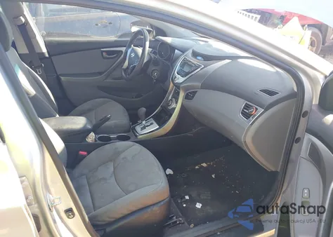 2012 Hyundai Elantra Gls from USA, damaged, VIN 5NPDH4AE4CH071687